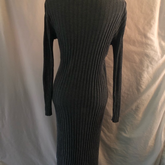 Large Gray  Women’s Cable Knit Cardigan Nordstrom - Picture 3 of 4